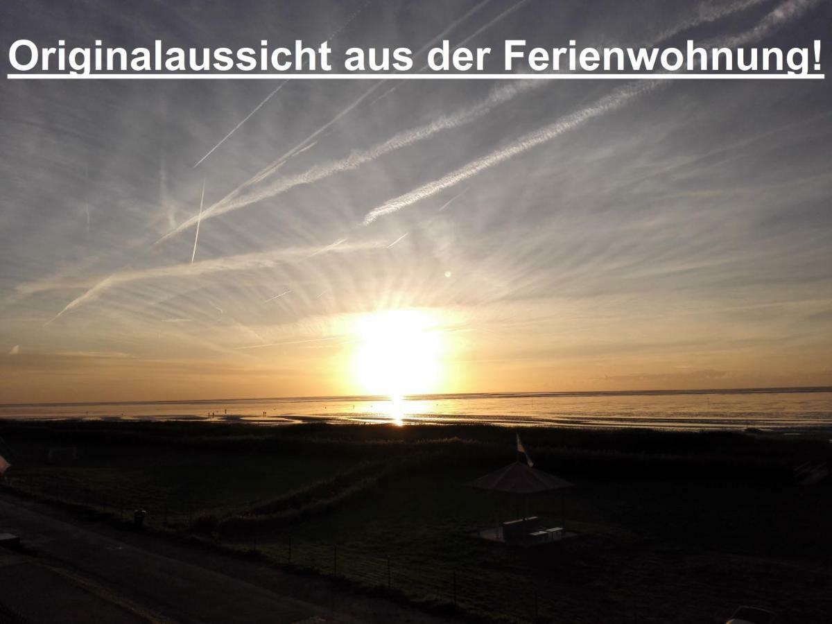 180° Panoramameerblick - Ferienwohnung Sandkorn Cuxhaven Zewnętrze zdjęcie